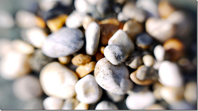 pebbles up close by Ivan Lian via flickr